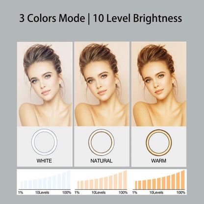 Get Your Perfect Glow! 🌟 6-Inch LED Ring Light with Tripod for Stunning Selfies & Photography! 📸✨
