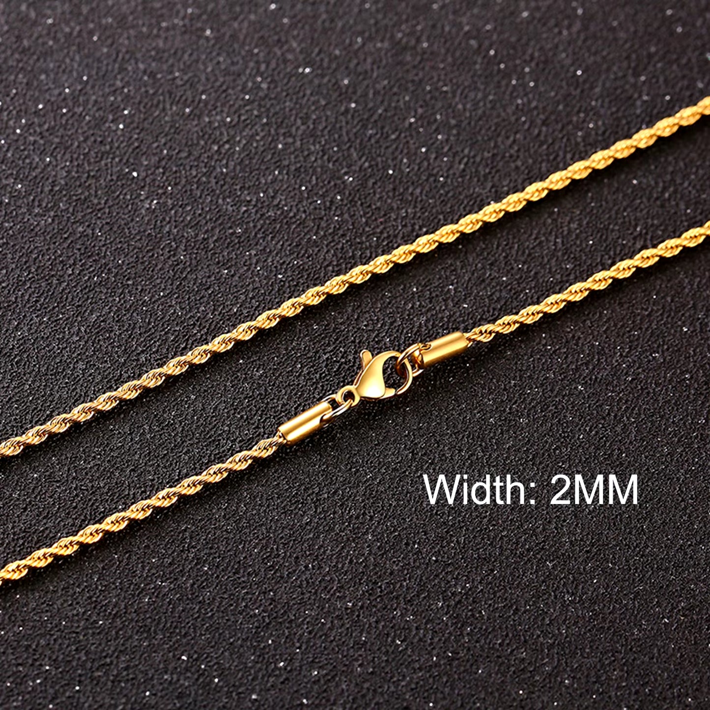 3-11MM Classic Cuban Chain Necklace for Men Women,Silver Black Gold Grey Color Stainless Steel Chains,Basic Punk Jewelry Gift