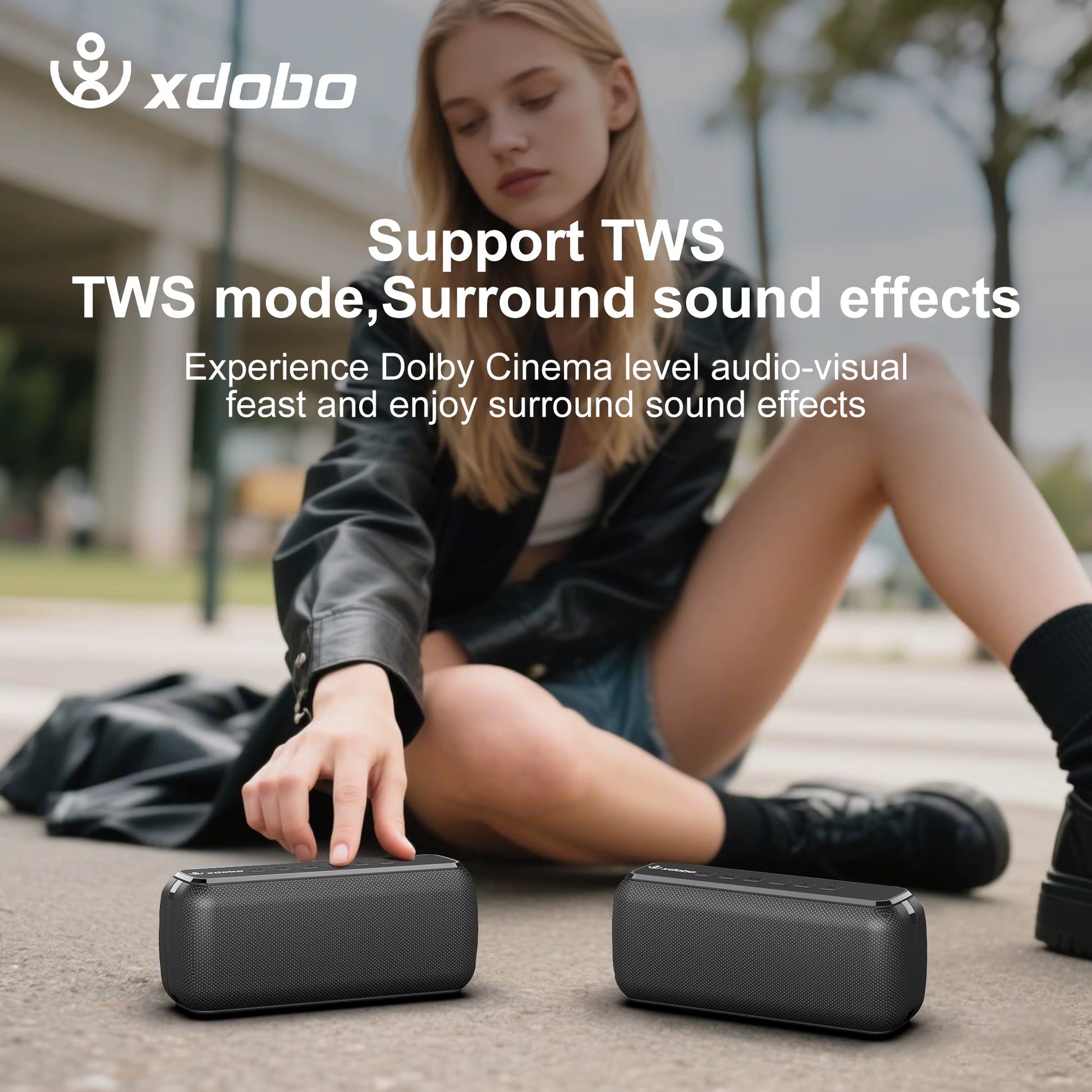 Unleash the Party Anywhere with XDOBO X8: 60W Waterproof Bluetooth Speakers with Bass Subwoofer & TWS Function! 🎶🔥💦