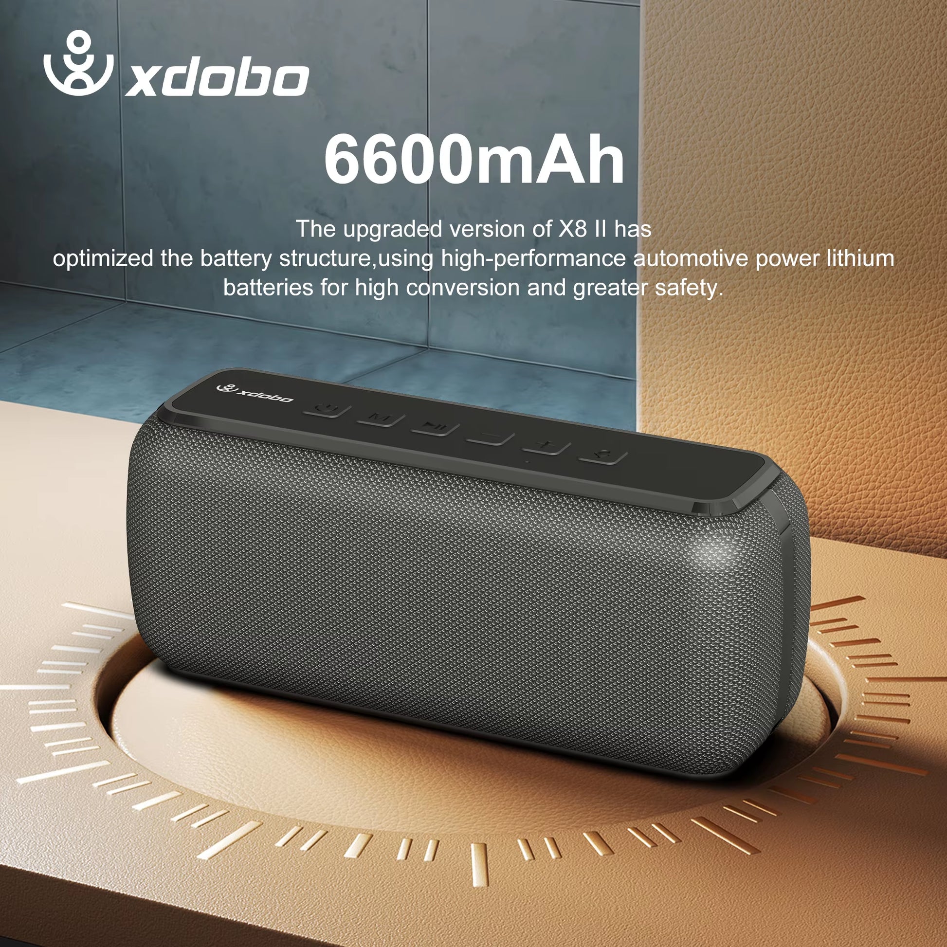 Unleash the Party Anywhere with XDOBO X8: 60W Waterproof Bluetooth Speakers with Bass Subwoofer & TWS Function! 🎶🔥💦