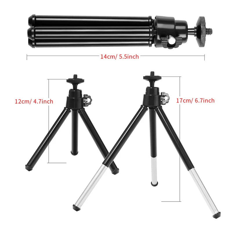 Get Your Perfect Glow! 🌟 6-Inch LED Ring Light with Tripod for Stunning Selfies & Photography! 📸✨