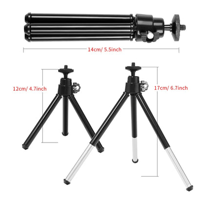 Get Your Perfect Glow! 🌟 6-Inch LED Ring Light with Tripod for Stunning Selfies & Photography! 📸✨